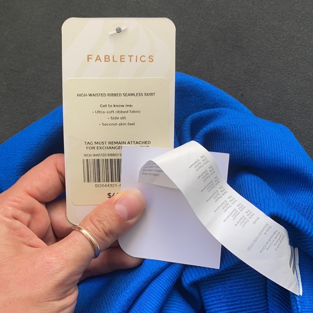 Fabletics high waist midi skirt - Picture 3 of 5